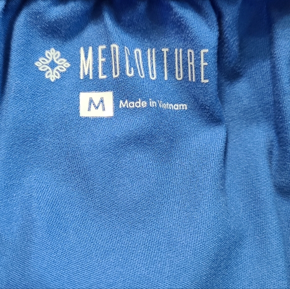 Med Couture Women's Signature Drawstring Straight Scrub Pants, Size: Medium - Picture 8 of 15